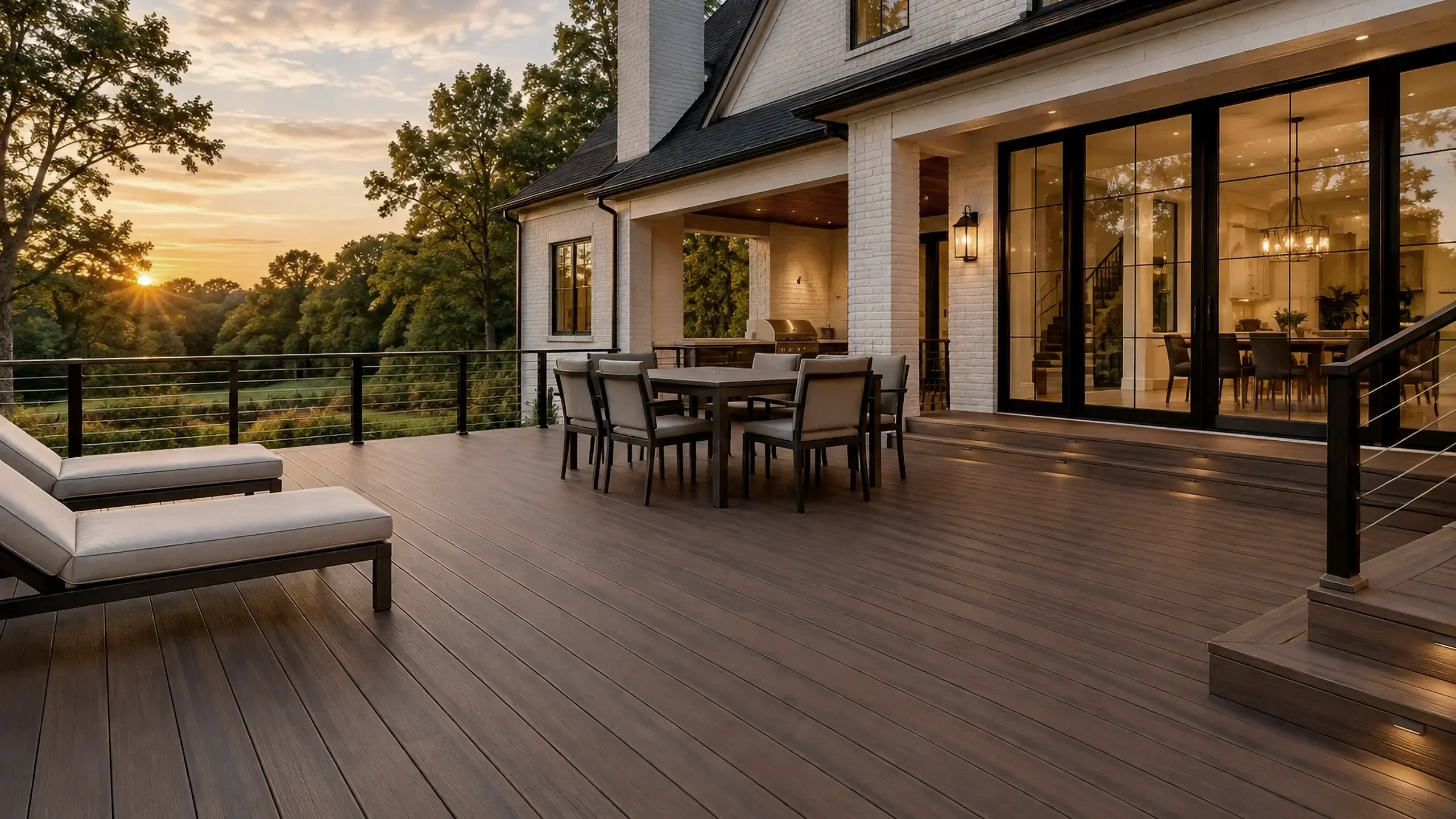 Bravo decking brick home